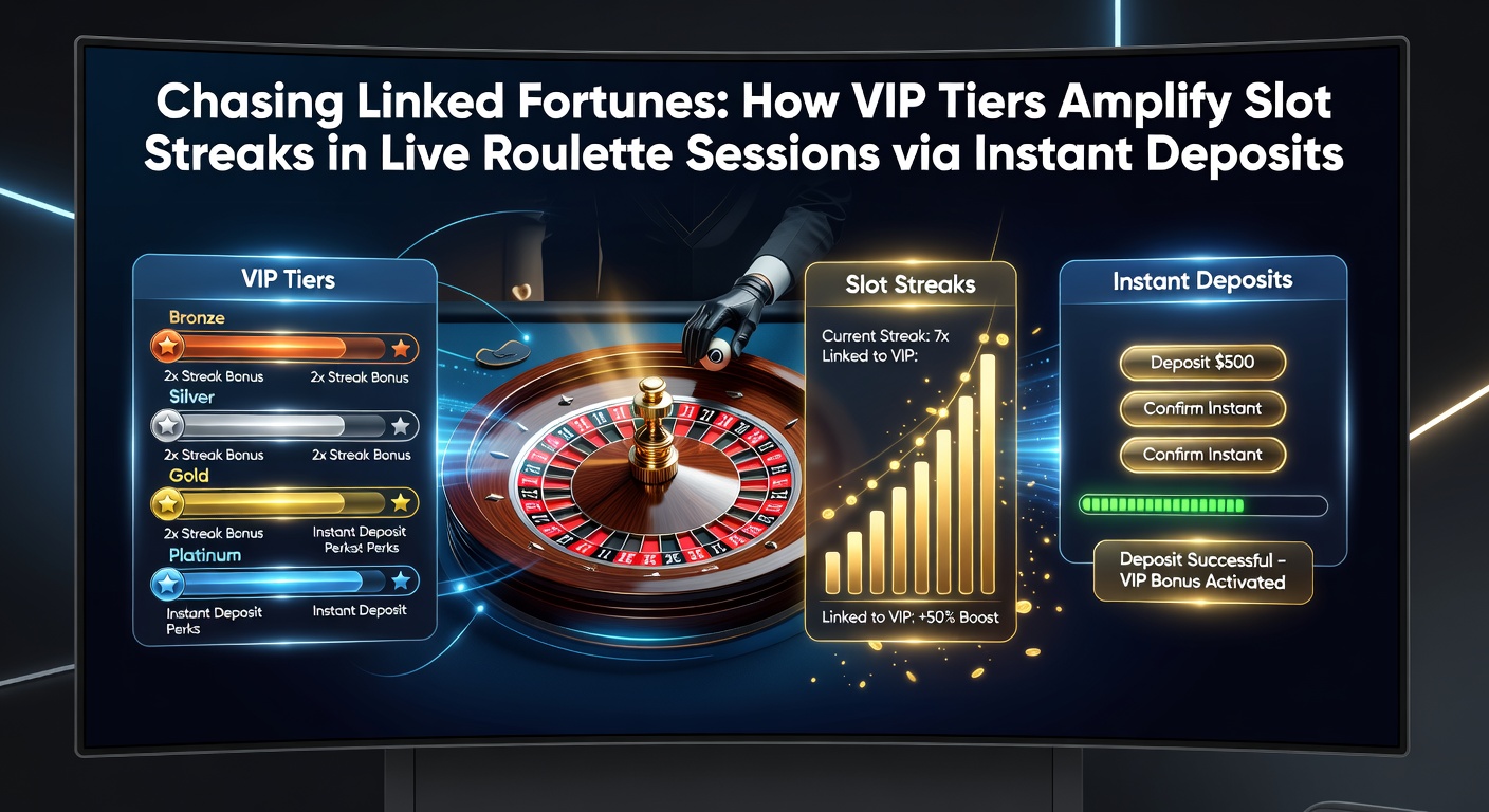 VIP-Spieler genießen Sofort-Einzahlungen und verlängerte Slot-Streaks in Live-Roulette-Sitzungen