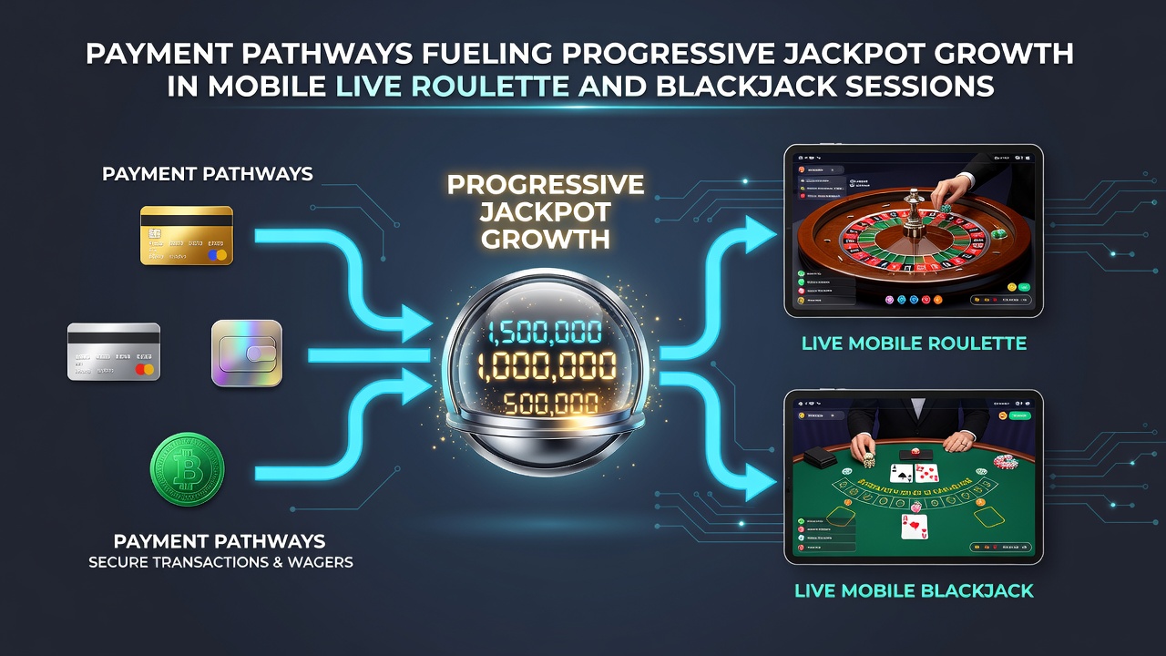 Mobile Zahlungspfade und Blackjack-Sessions mit progressiven Elementen