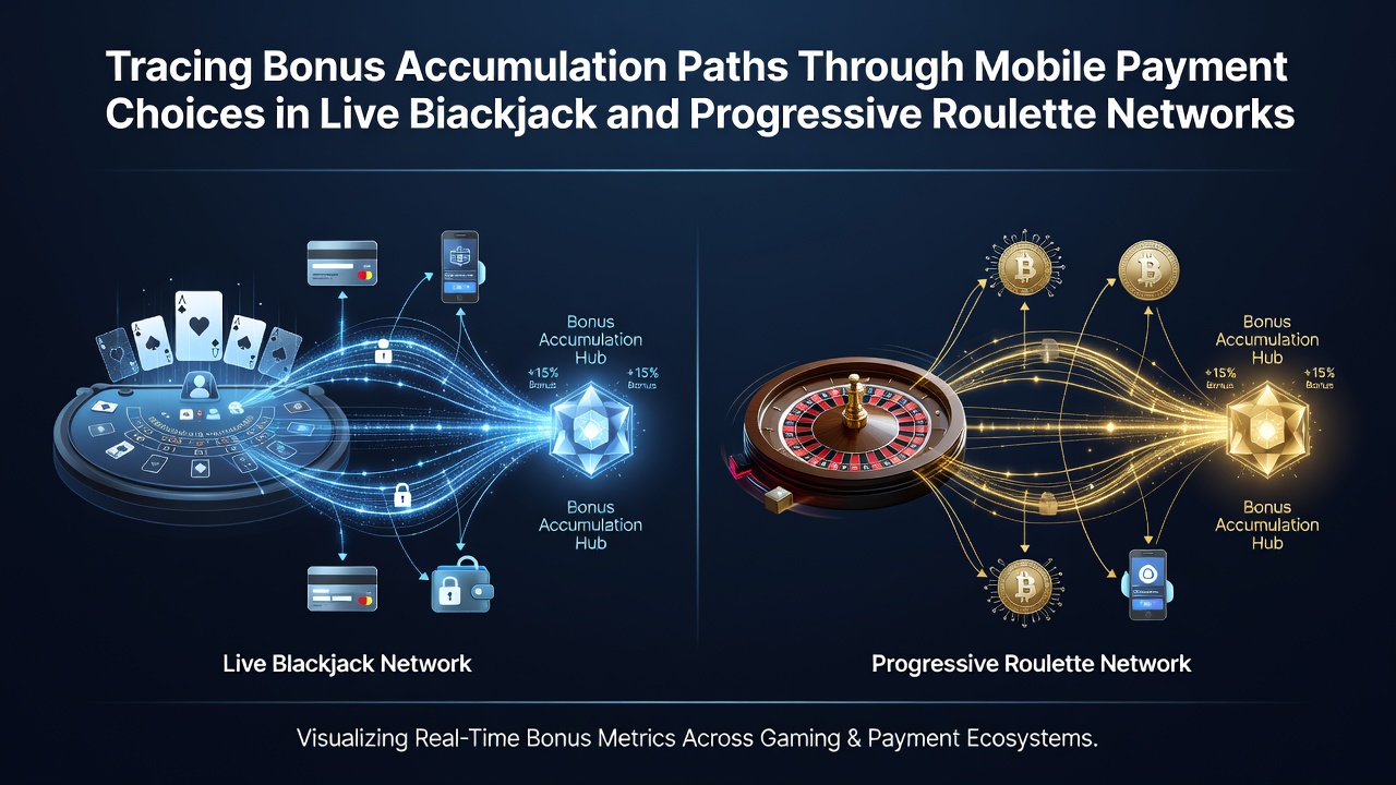 Mobile Zahlungsoptionen und Bonuspfade in Live-Blackjack- und Roulette-Netzwerken